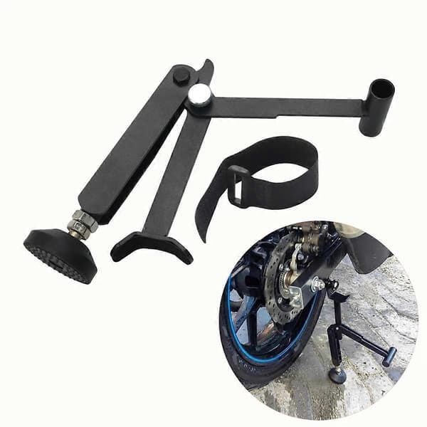 Motorcykel Fällbart Lyftstöd Ram Hopfällbart Lyftställ Stabilt Kranram för Motorcykel med Uppgraderat Armstöd