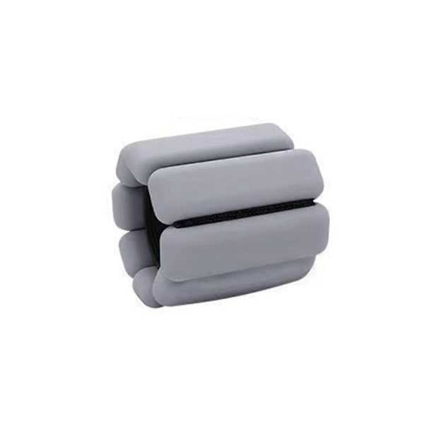 Säädettävät 1/2lb Ranne- ja Nilkkapainot Joogaan, Tanssiin, Barre- ja Pilates-harjoituksiin Gray 1 Pound