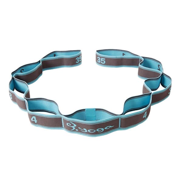 Elastiskt band Yogarep BLÅ Blue,A