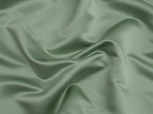 Minerva Classique Duchess Sateng Stoff Salviegrønn - per meter Sage Green