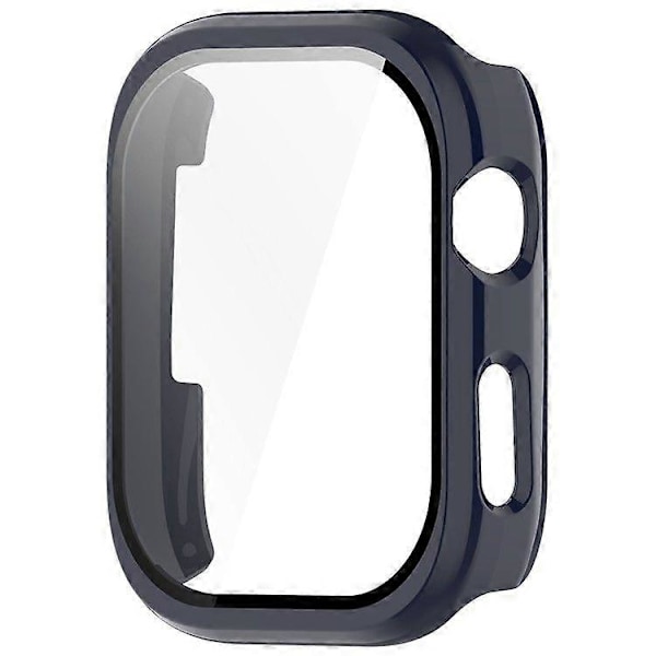 For Huawei Watch D2 Deksel Hard PC Full Dekning Klokkedeksel med Herdet Glass Film Blue