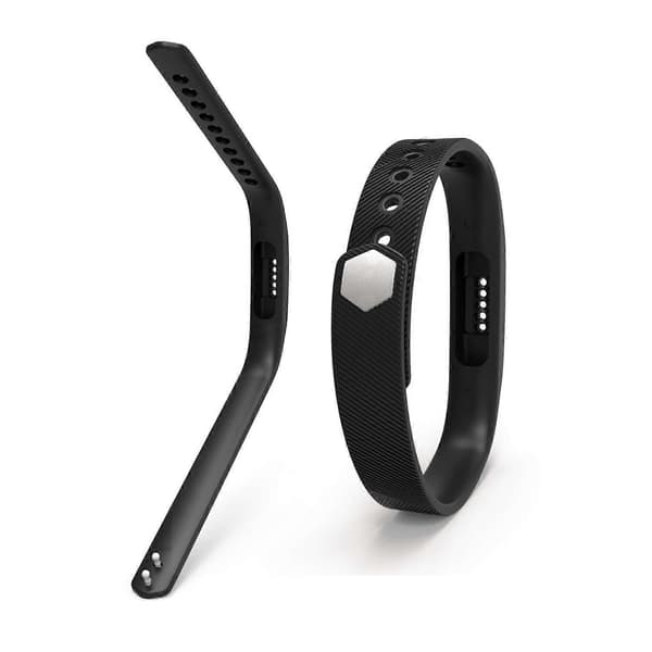 for Fitbit Flex 2 Bånd, Armbånd Rem Erstatningsbånd for Fitbit Flex 2 Black S