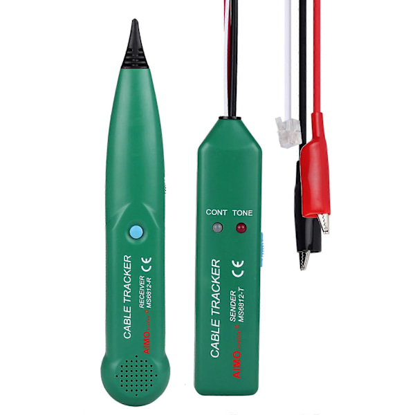 MS6812 Kabeltracer, Kabeltracker, Detektor Kabel Robotplæneklipper, Bærbar Kabeltracer, Telefonkabeltester