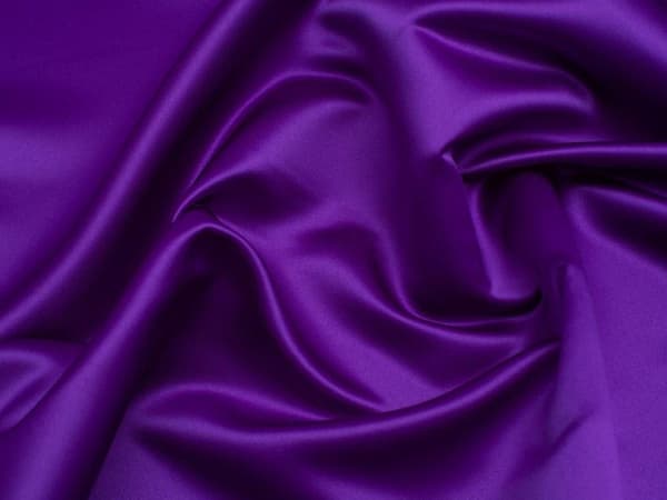 Minerva Classique Duchess Satin Stof Violet - pr. meter Violet