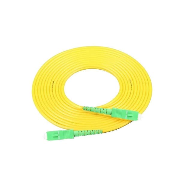10 Meter Optisk Fiber Patchledning Simplex Single Mode SC/APC-SC/APC-G652D