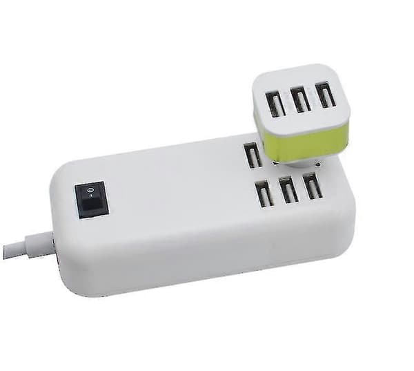 USB 2.0 forlænger, 3-ports USB splitter, USB hub