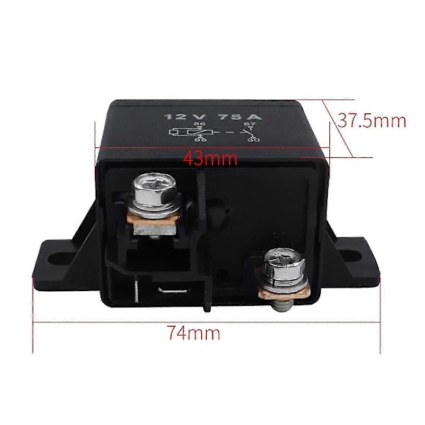 12V 75A 0332002168 B0332002168 V23232-d0001-x001 0331005001 Tehoreleet Releelle