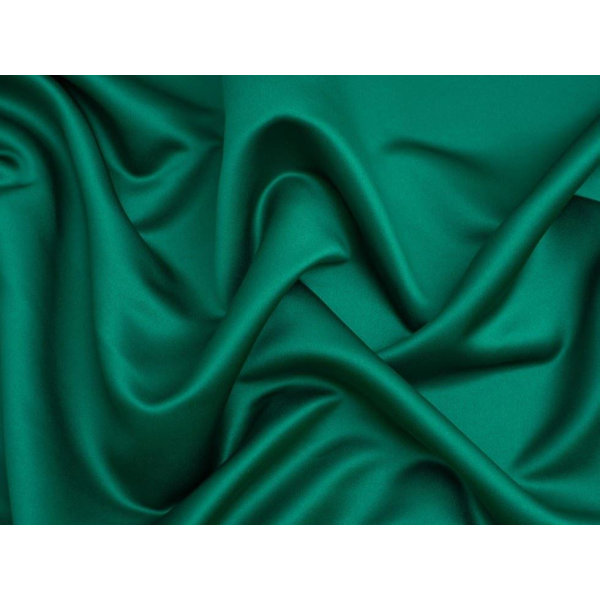 Minerva Classique Duchess Satin Tyg Jade - per meter Jade
