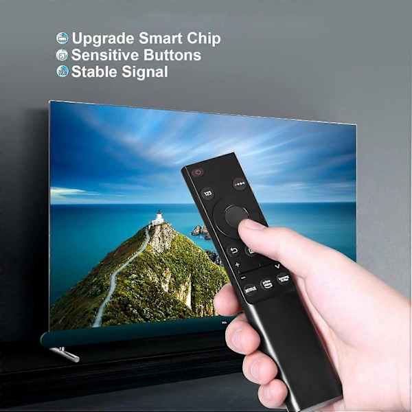 BN59-01358B Ersättningsfjärrkontroll för Samsung TV GU55AU7179 GU50AU7199 UE55AU7105 UE65AU7175 GU60AU7179 GU70AU7199U UE60AU7190 UE65AU7105 UE70A