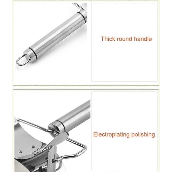 Kjevle for baking, deigkutter for kjeks, dumplings og ravioli 8cm