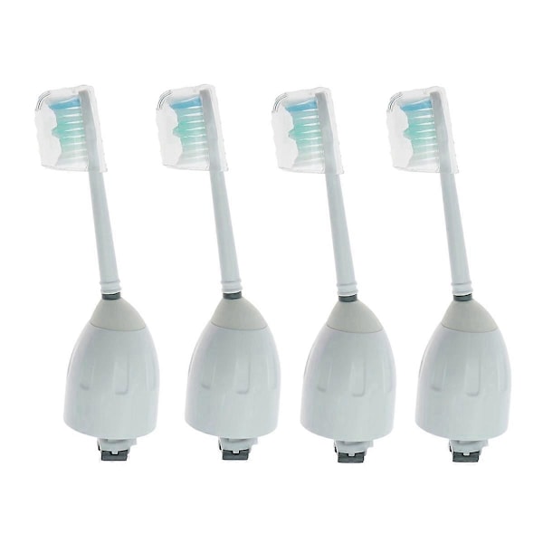 4-Delars Set för Tandborstserie HX5100, HX5251, HX5451, HX7001, HX7351, HX9552, HX9553 Borsthuvuden