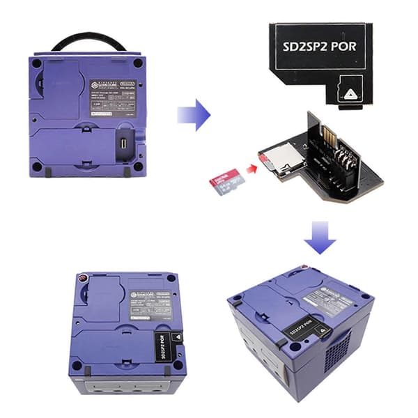NGC SD2SP2 PRO -adapteri SD2SP2 PRO tukee TF-korttia 512GB Sd2sp2 -adapterit