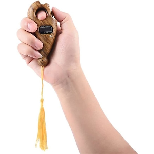 Digital Perletæller, bøn Perletæller Bærbar Roterende Til Bøn Islamisk Tasbih Muslim Buddhist Til Meditation,