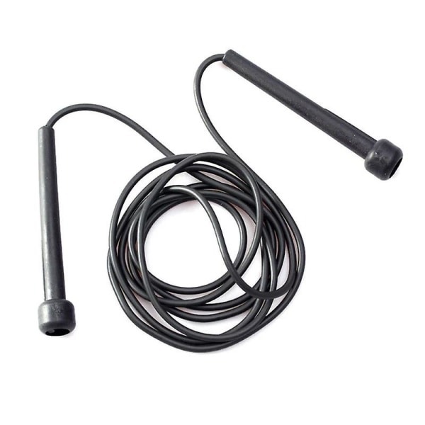 Lightweight jump rope for fitness and exercise with plastic handle - for cross fit, gym, aerobics and endurance training