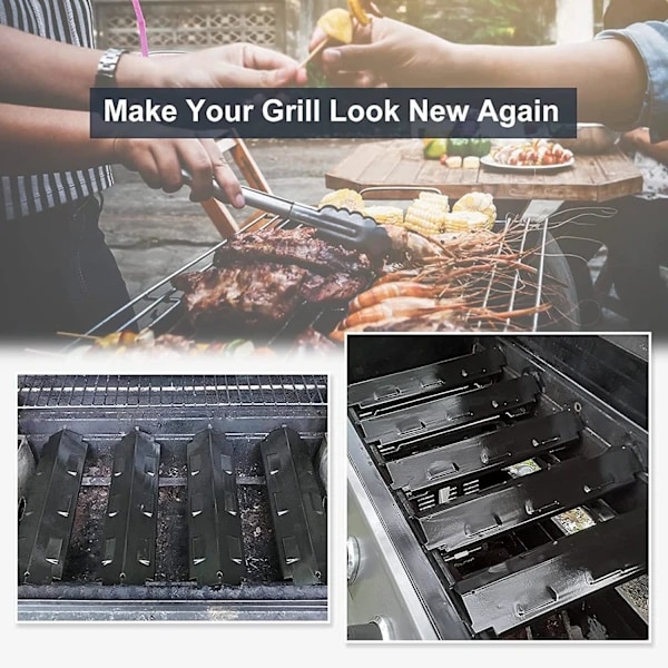 37 cm:n yleismallinen lämmönjakaja Charbroil-, Fire Mountain- ja Unifl-laitteisiin