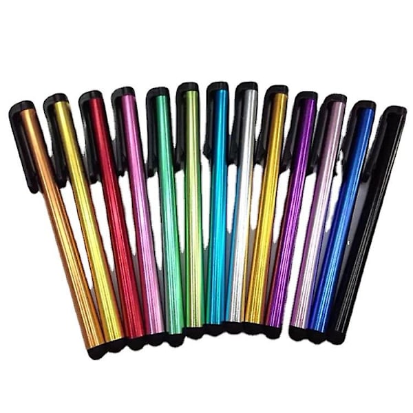 10-pack Stylus Touchpenna I Metallic - Flerfärgad
