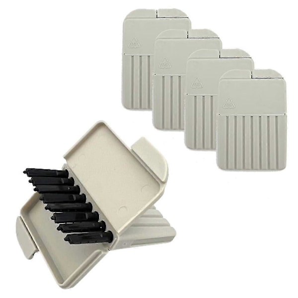 Cerustop-filtre | Høreapparatfilter/Ørevoksfilter | for høreapparater | 8 filtre per pakke | Passer for Phonak, Widex, Resound -GSL 5 pack