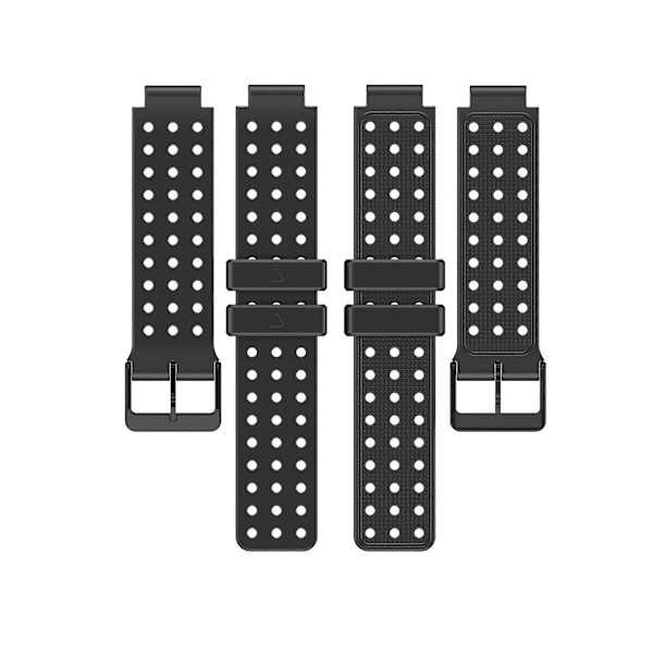 Rem til Garmin Approach S20 Monokrom Urrem til Garmin Approach S20 Silikone Udskiftning Mode Armbånd til Garmin black