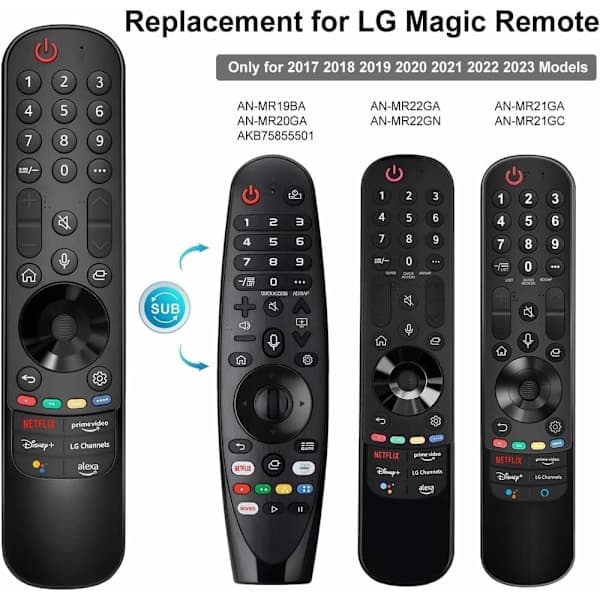 LG Magic Remote Fjernkontroll (MR22GA),A