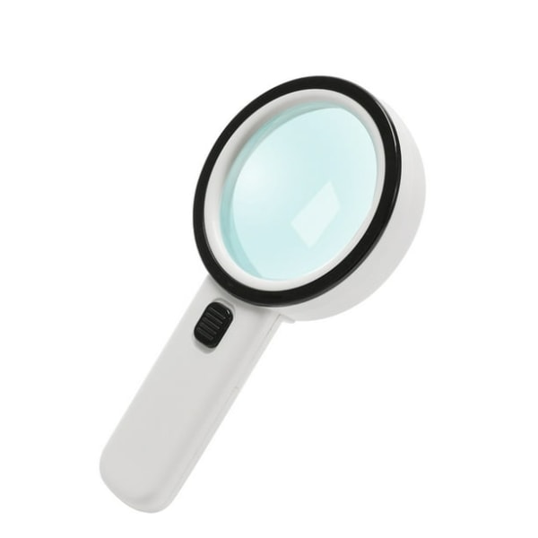 30X Magnifying Glass with Large Lightweight Handheld Magnifier