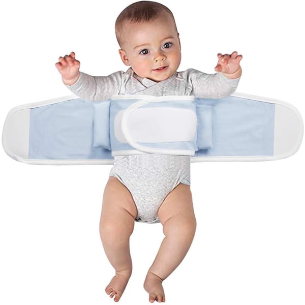 Baby Bedtime Aid Belte Wrap Teppe Dobbeltlags Swaddling