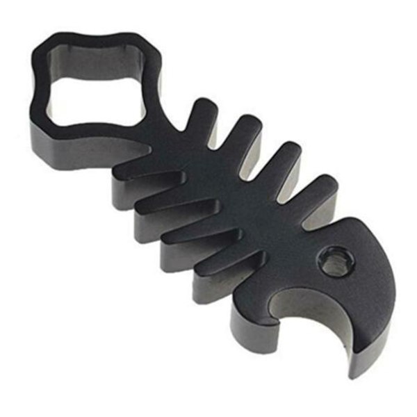 Fishbones Mutter Skruvnyckel Verktyg, För Gopro Kamera, Aluminiumlegering Nyckel - Red