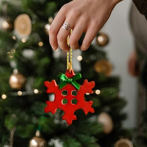 Julekalender Sy-tema 2D Flat 24PC Flyboks Blindboks Ferie Nedtelling Dekor Julegave[J] as show One Size