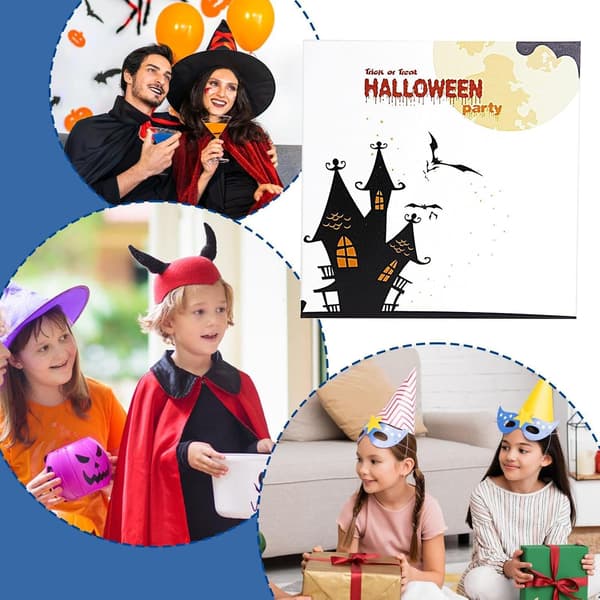 Halloween Spøgelse Citrus Pop-Up Kort (JJ)