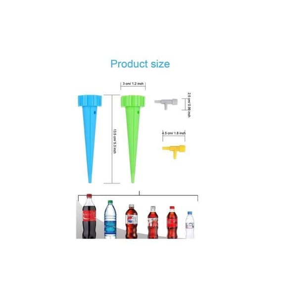 Automatisk vanningssett - 8 deler - Dryppflaske - Hvit - Universal