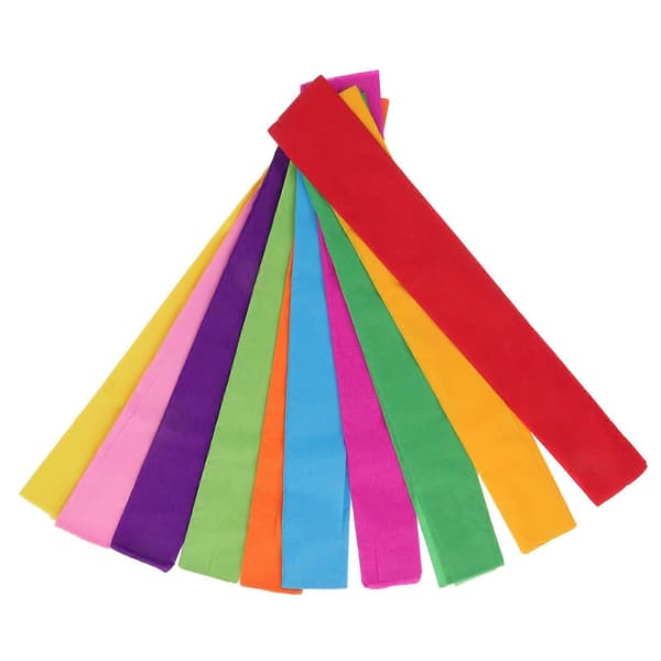 Presentinslagning Silkespapper 10st för Blomdekoration Crepepapper[J]