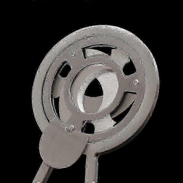 Sigarkutter med 3 blader i rustfritt stål, bærbart ergonomisk multiverktøy for sigarer med skarpe blader, antikk gullfinish for reise, 1 stk
