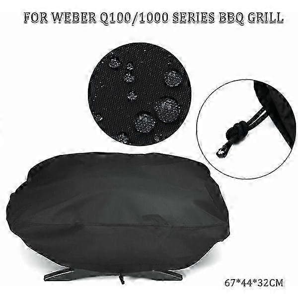 Weber Q1200 Skydd 210D Kraftigt Skyddande