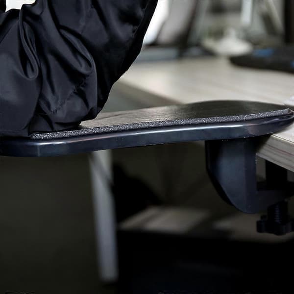Roterbart ergonomiskt justerbart handledsstöd för hemmakontoret Black