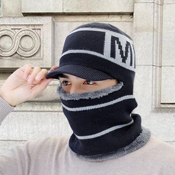Tykt fleece ørebeskyttelse til mænd