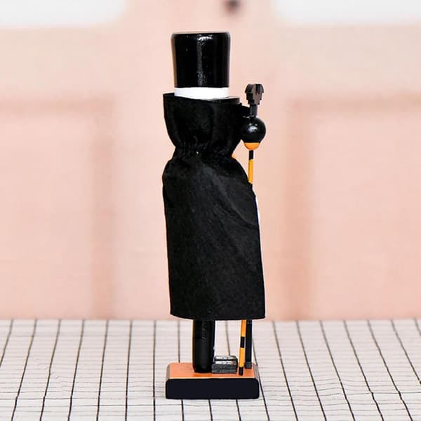 Makaber skeletfigur, 25 cm, Halloween-pynt (JJ)
