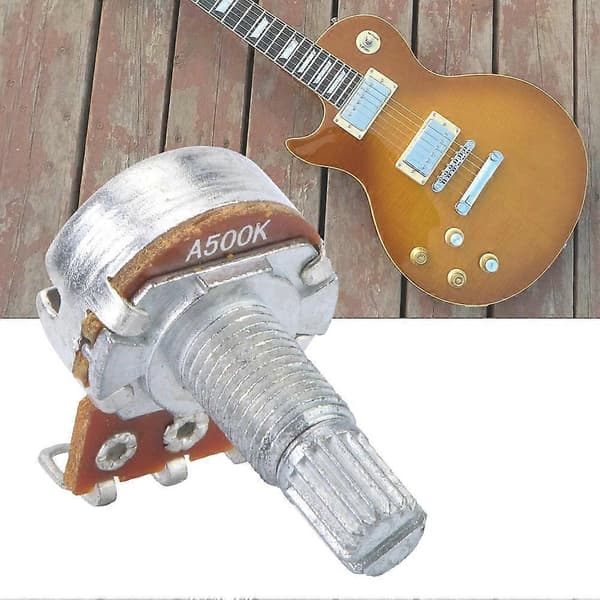 Universal Elektrisk Basguitar Lydstyrke Tone Potmeter Audio Tone Switch Potentiometer