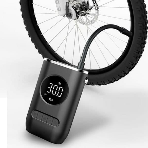 Elektrisk cykelpump, bärbar batterikompressor, motorcykelpump[J]