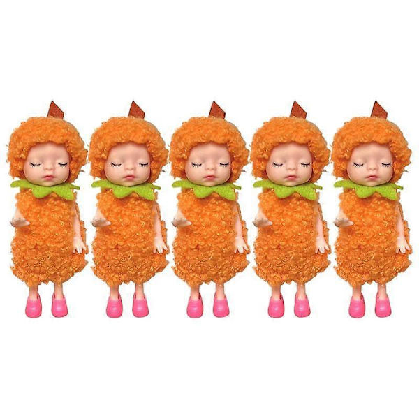 Pumpaälva Figurer 3-pack Jul Heminredning Samlarobjekt