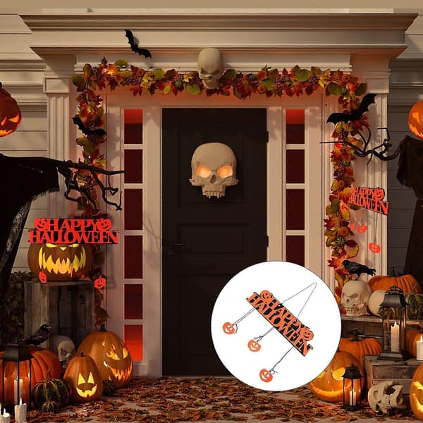 Halloween 2-delars dörrhängande ornament