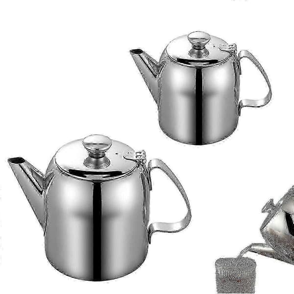 Flip Lock Rostfri Tekanna för Restaurang Te Kaffe [MI][J] 32oz