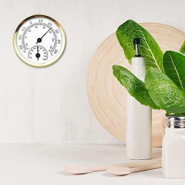 Højpræcisions Sauna Termometer Hygrometer 2-i-1 Sauna Termo-Hygrometer Sauna Tilbehør til Sauna Indretning Multi[J] Multi