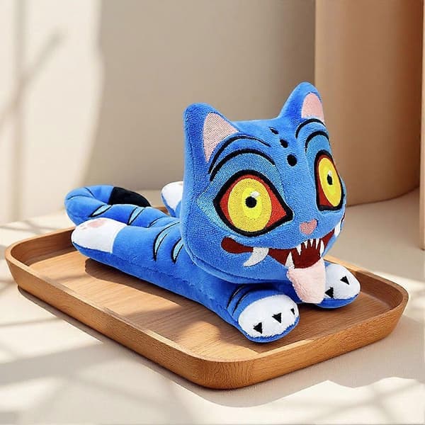 Kpop Demon Hunters Plysch Derpy Tigerleksak - Samlarobjekt, Animepresent för barnfans