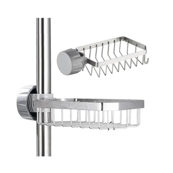 Brusehylde - 304 Rustfrit Stål - Ingen Boring Nødvendig - Praktisk Opbevaring - Moderne Design