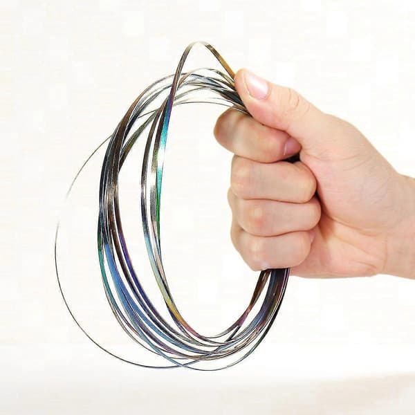3D Flow Ring Leker Vår Infinity Arm Sjonglering Drøm Dans Stressavlastningsleke[J]