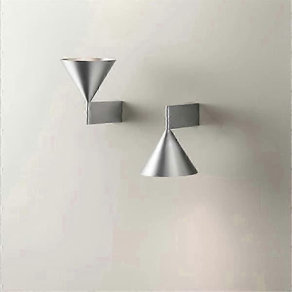 Liten konformad LED-vägglampa, aluminiummaterial, för vardagsrum sovrum[J]