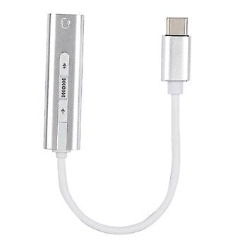 Lydkort USB-C til O-kort lydadapter 3,5 mm