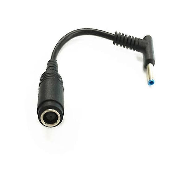 2 STK til HP Strømadapterkabel 7.4*5.0 Hun til 4.5*3.0MM Han Vinkel med Stift