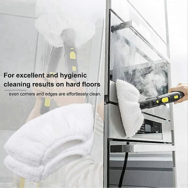 12 st Moppdukar för Karcher Easyfix SC1 SC2 SC3 SC4 SC5 SV7 Ersättningsångmopphuvud