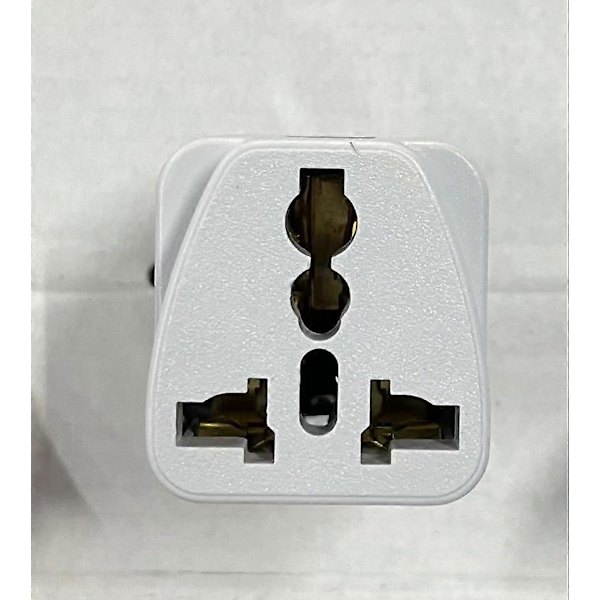 EU Plugg Elektrisk Plugg Adapter 1 stk