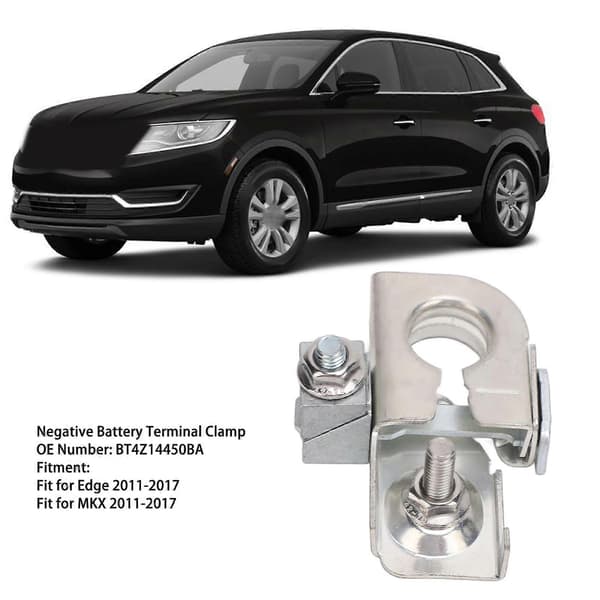 Positiv Batteriklemme 926882 Stållegering Batterikabel Terminal Connector til Edge 2011 til 2014